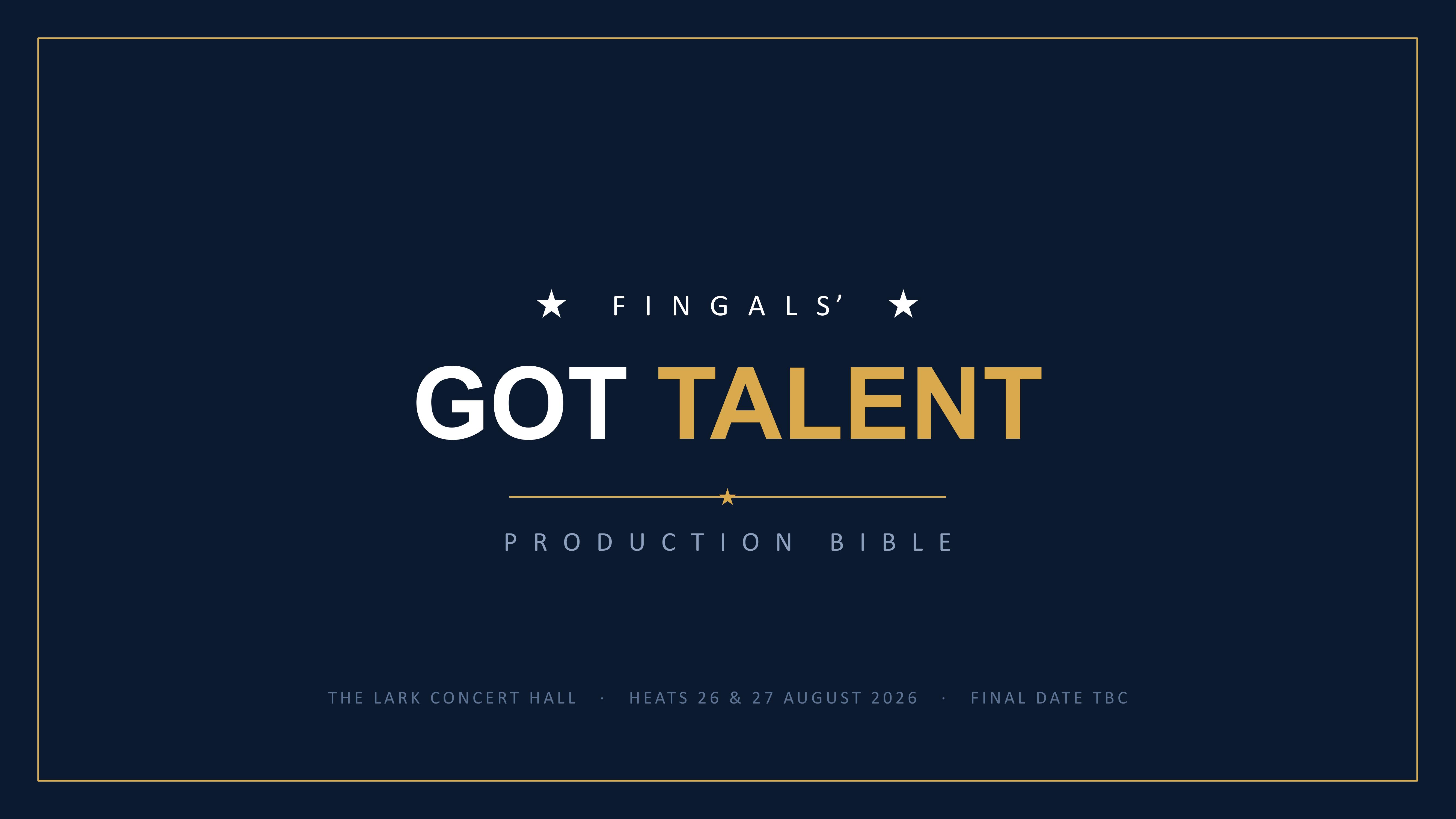 Fingals Got Talent
